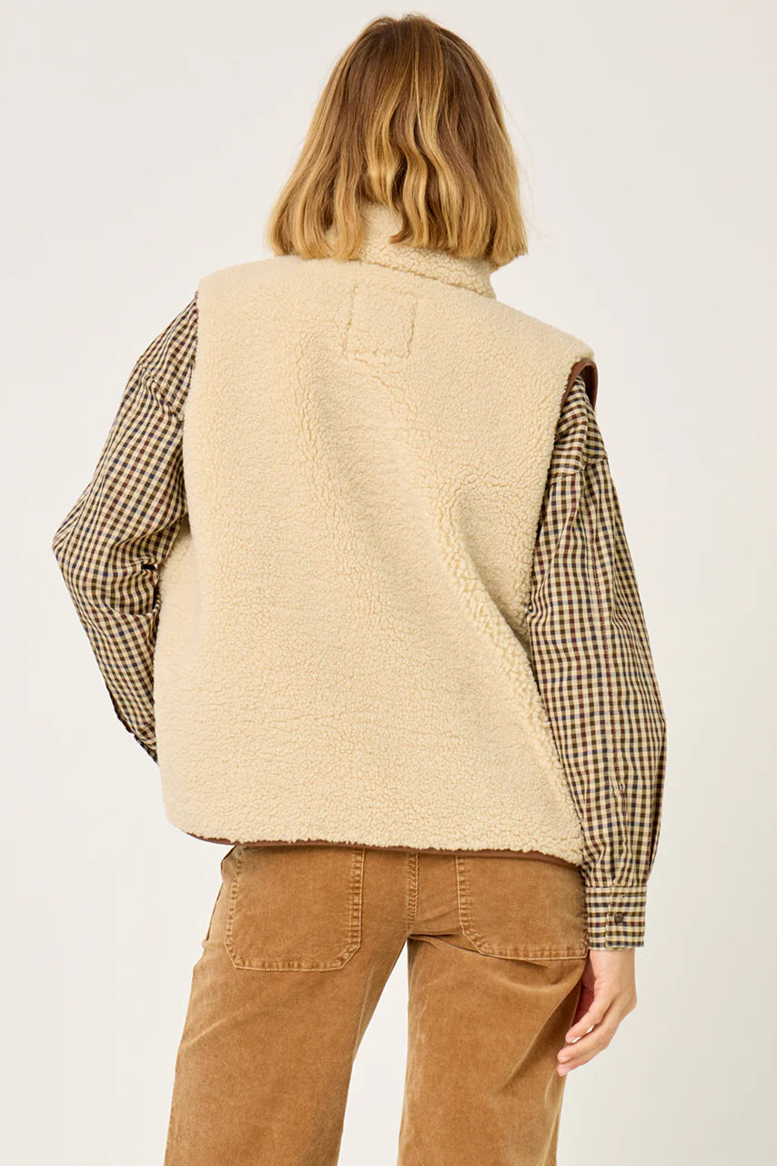 Gilet vegan fur