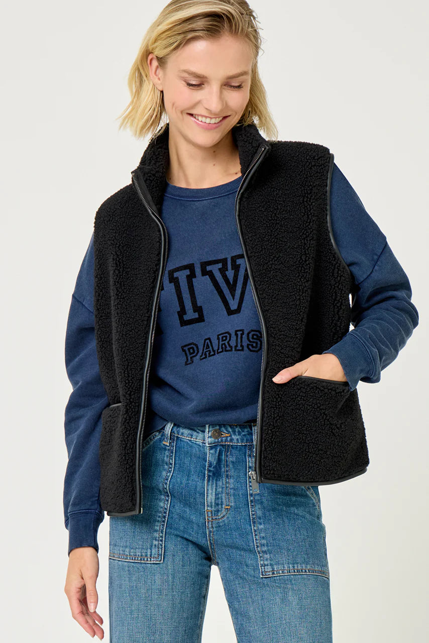 Gilet vegan fur