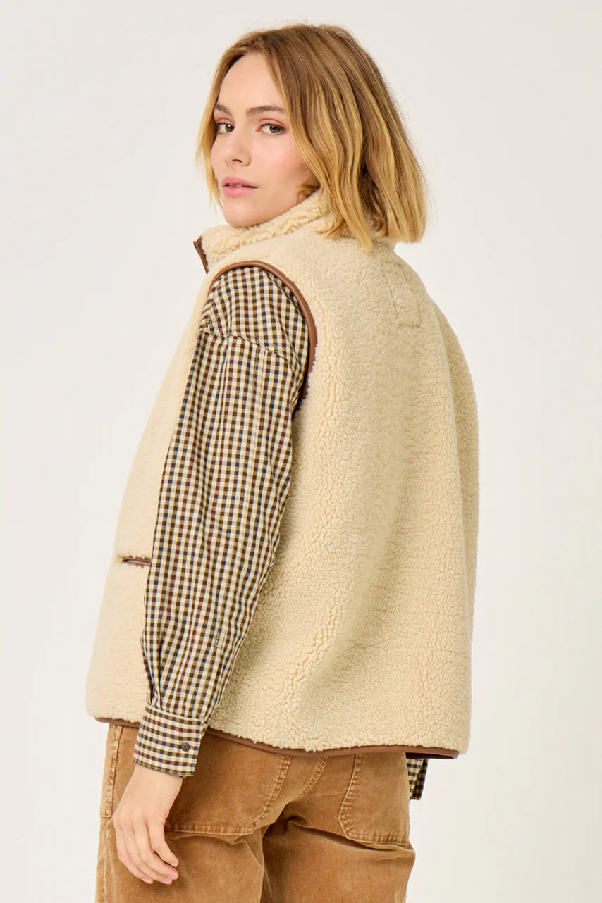 Gilet vegan fur