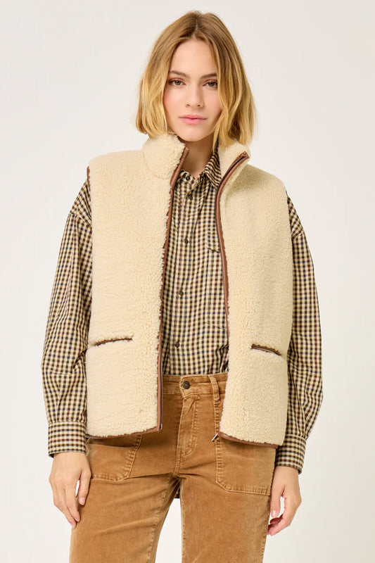 Gilet vegan fur