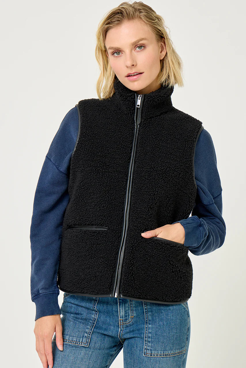 Gilet vegan fur