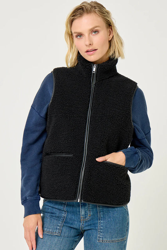 Gilet vegan fur