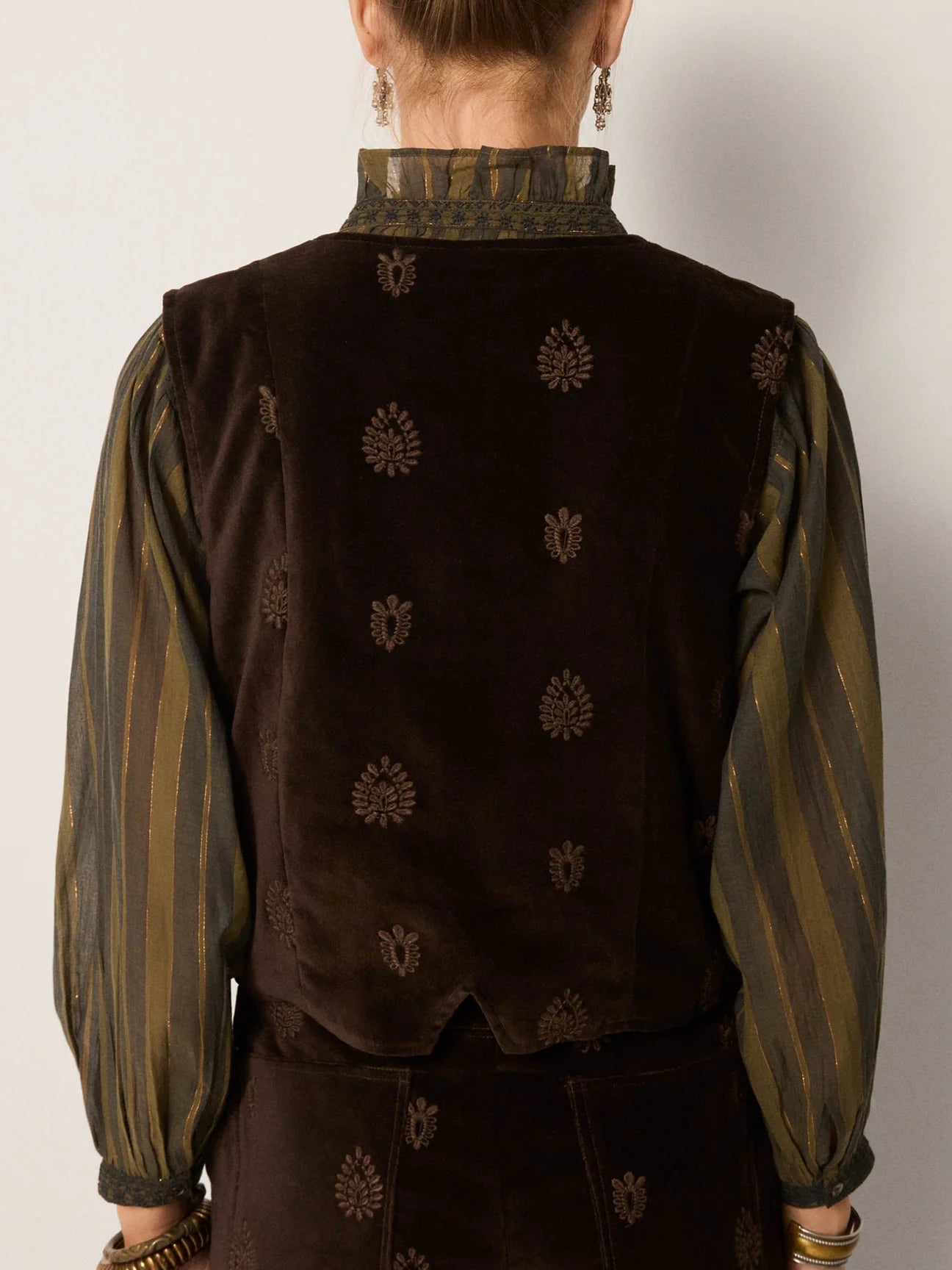 Gilet in velluto