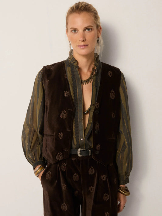 Gilet in velluto